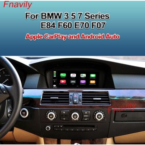 Fnavily OEM Retrofit Wireless CarPlay For BMW 3 5 7 Series F01 E60 F10 F07 Apple CarPlay And Android Auto Retrofit Kit 2009-2015