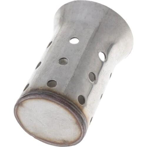 60mm Stainless Steel Universal Motorcycle Exhaust Muffler DB Killer Silencer Noise Sound for akrapovic Yoshimura