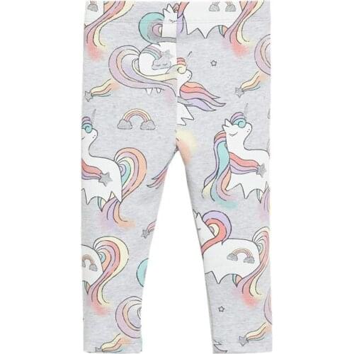 BAMBINO 2021 New Year Animal Print Leggings for Girls Fashionable Kids Leggings Childrens Wear Pants for Baby Skinny Clothes