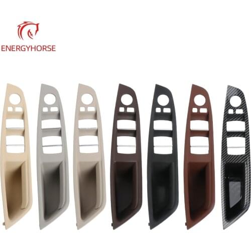 LHD Left Hand Driver Side Inner Door Pull Handle Panel Armrest Replacement for BMW F10 F11 5Series 51417225873