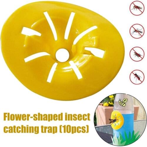 7*6.5*2.5cm 10 Pcs Wasp Trap Insect Trap DIY Wasp Fly Catcher Bugs Beetle Control mata moscas trampa moscas atrapamoscas