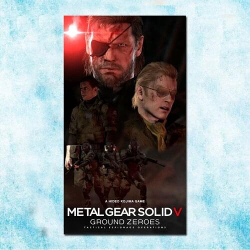 Metal Gear Solid V Hot Game Art Silk Poster Canvas Print 13x24 24x43 Inch-005