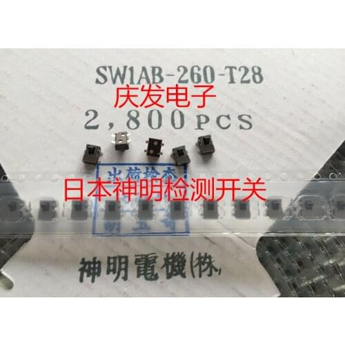 Original new 100% SW1AB-260-T28 SMD 4pin miniature limited travel light touch switch camera detection switch