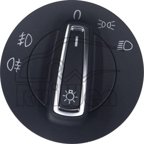 Headlight Headlamp Switch Light Sensor Module Matte Chrome for SKODA Octavia Rapid Fabia 5E0941431F 5E0941431M