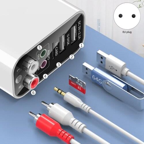 Bluetooth Receiver Transmitter 2-In-1 Bluetooth 5.0 AUX o Adapter for TV Headphone Speaker Desktop PC