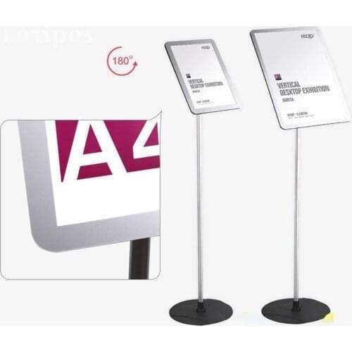 Display Frame Guide Mark Shopping Mall Hotel Advertising Board Welcome Billboard Show Landing Shelf Promoting Vertical Bulletin