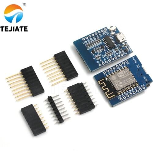 SESP8266 ESP-12 ESP-12F CH340G V2 USB WeMos D1 Mini WIFI Development Board D1 Mini NodeMCU Lua IOT Board 3.3V With Pins