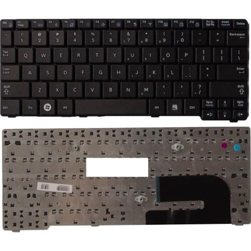 US For SAMSUNG N148 N143 N145 N148P N150 NB20 NB30 NB30P Replace laptop keyboard Black New English