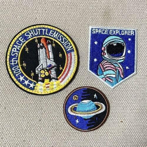 High Quality New Embroidery Velcro Armband Badge Ironing Patch DIY Clothing Accessories