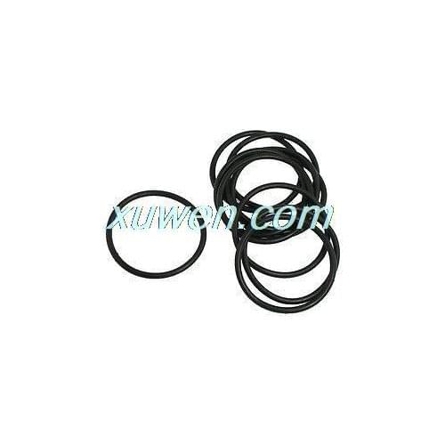 10 Pcs Automobile 50mm x 3mm Hole Sealing NBR O Rings Gaskets Washers