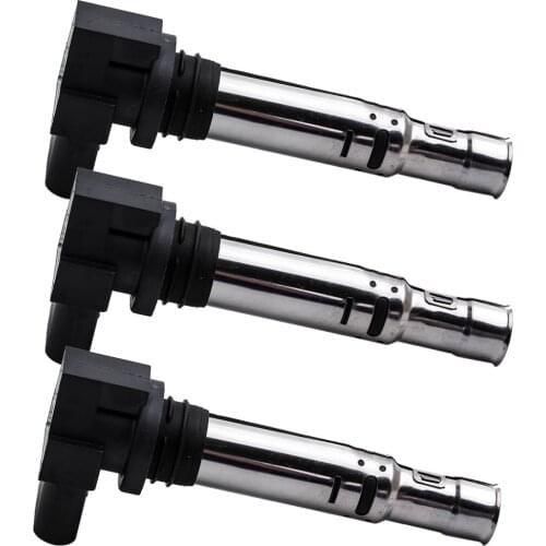 3PCS Pencil Engines Ignition Coil Pack Packs 036905715 For AUDI 036905100A B D 036905715A C E F G