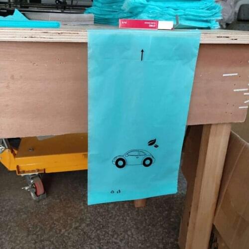 50pcs Car Trash bag Disposable Self-Adhesive Car Biodegradable Trash Rubbish Holder Garbage Storage Bag Vomit Bags Car Trash bin