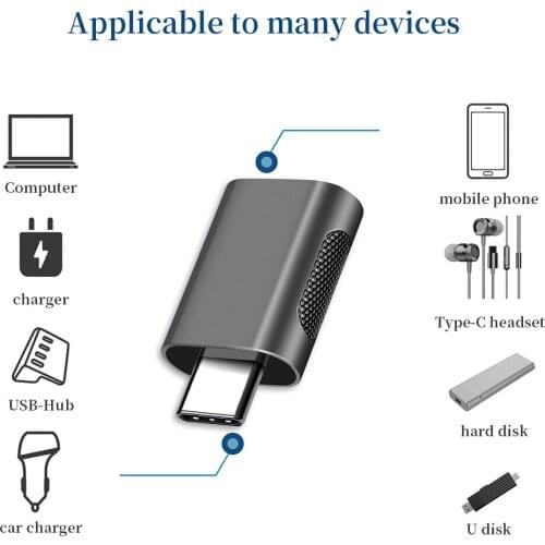 Type C to USB OTG Adapter For Apple Samsung Lenovo Huawei Xiaomi iPad Pro USBC TypeC Tablet PC Docking Station