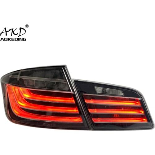 AKD Car Styling for BMW F10 F18 5 Series 2011-2016 LED Tail Light DRL Rear Fog Lamp LED Highlight Reversing+Brake Light