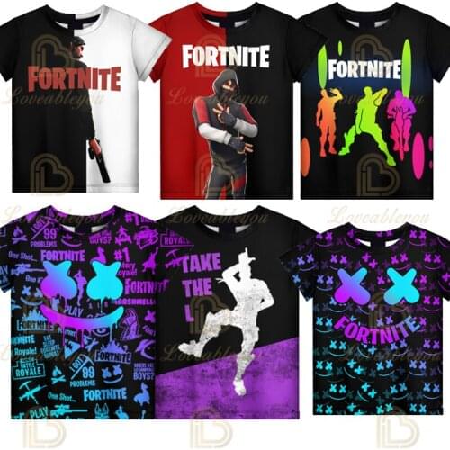 New Summer T Shirt Everyone T-Shirt Fortniter Cute Tee Shirt Basic Short Sleeve Women Tshirt