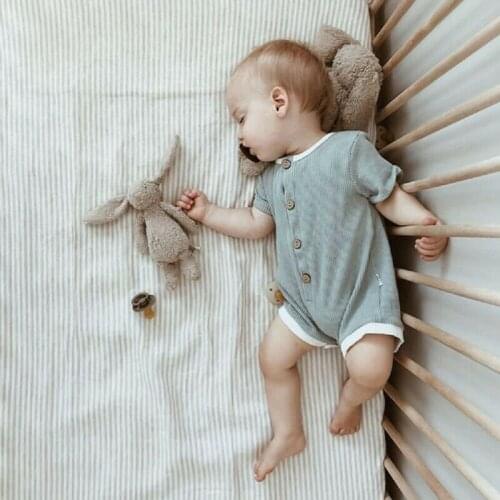 New Fashion Summer Newborn Infant Baby Boys Girls Clothes Short Sleeve Romper Jumpsuit Bodysuit Outfit 0-18M