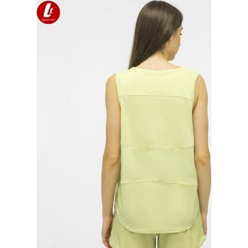 LULUBANANA Naked Feel Plain Workout Fitness Gym Vest Women Lightweight Loose Fit Anti Sweat Running Yoga Exercise Tank Tops