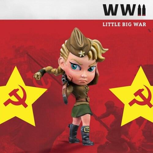 Unpainted Resin Figure sniper Katya Mosina 35mm collection figure