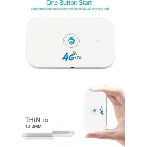 Alcatel LINKZONE Mobile WiFi Hotspot 4G LTE Router MW40v Up to 150Mbps Download Speed | WiFi Connect Up to 15 Devices | C