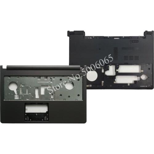 New Gray Palmrest Upper Case 0511JH/bottom case cover 0PTM4C For Dell Inspiron 15u 15-5000 5000 5555 5558 5559 V3558 V3559