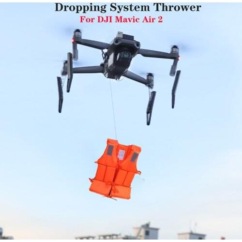 Remote Thrower for DJI Mavic Air 2 Fishing Bait Delivery Parabolic Air-Dropping System Battery Drone Quadcopter Accessories