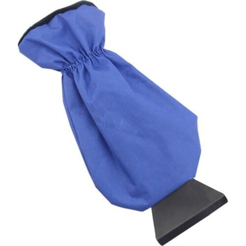 Ice Scraper Mitt with Anti-slip Grip Snow Remover Cleaning Glove Auto Snow Removal, Car Windshield Scraper for Cars, Trucks
