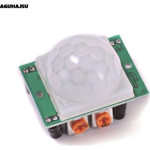 1pcs/lot HC-SR501 Adjust IR Pyroelectric Infrared PIR Motion Sensor Detector Module for arduino for raspberry pi kits
