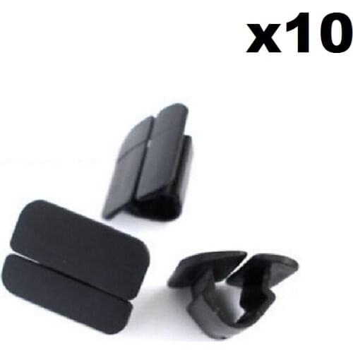 10x For FORVW, SEAT & Skoda Bonnet Insulation Liner Clips- Plastic Clips
