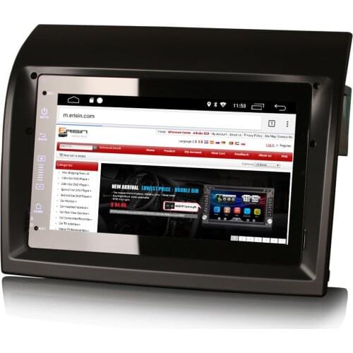 7" Quad Core Android 10.0 OS Car Multimedia Navigation GPS Radio for Fiat Ducato 2007-2015 with Built-in CarPlay Function