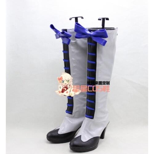 Black Butler 3 Ciel Phantomhive Halloween Cosplay Shoes Boots X002