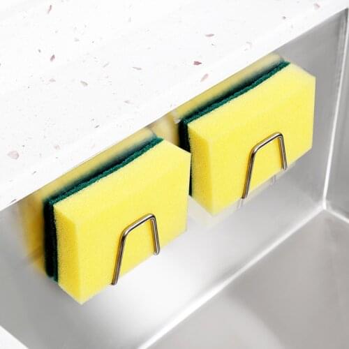 Kitchen Tools 1Pc Sink Drain Rack Sponge Storage Holder Kitchen Sink Soap Rack Drainer Rack Bathroom Accessories Shelf Organizer