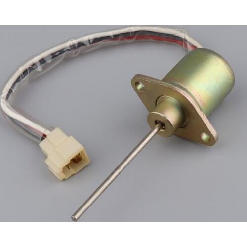 Easy to Install Fuel Stop Shut Off Solenoid SA-4310-12 for Woodward Engine (Cable Length: 27.5cm / 10.83 inch)