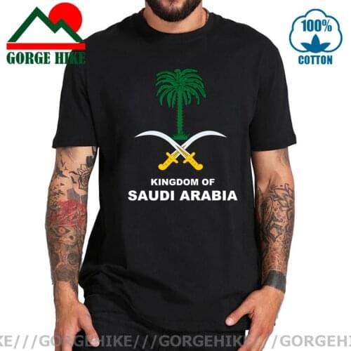 Emblem of Saudi Arabia SA SAU men t shirt fashion 2021 jersey nation team Saudi Arabian Arm of Coats t-shirt fitness Clothes Tee
