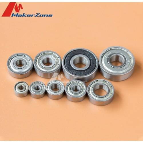 3D Printer Moving Parts BB603ZZ 623ZZ 624ZZ 625ZZ 685ZZ 688ZZ 606ZZ 608ZZ 608RS Ball Bearing