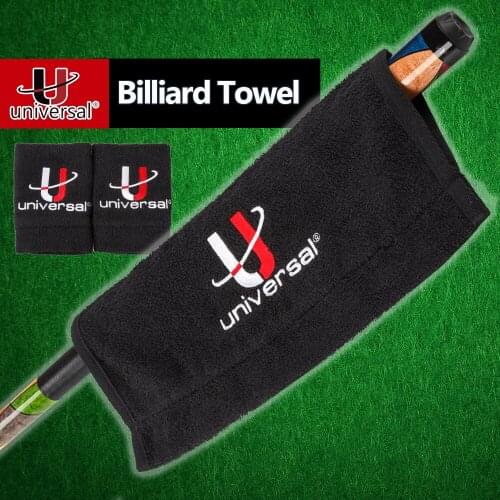UNIVERSAL Pool Cue Case Towel Billiard Cleaning Cloth Snooker Towel Comfortable Towel Professional Billiard Accessories