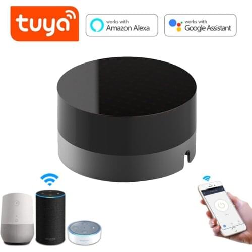 Universal IR Smart Remote Control WiFi + Infrared Remote Control Tuya WIFI Voice Controller Work With Google Assistant Alexa Sir