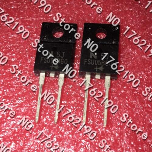 20PCS/LOT FSU05B60 TO-220F-2 05A/600V Fast Recovery Diode