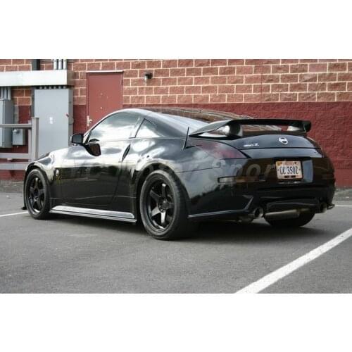Car Accessories FRP Fiber Glass NI Version 1 Style Rear Spoiler Fit For 2002-2008 350Z Z33 Trunk Spoiler Wing