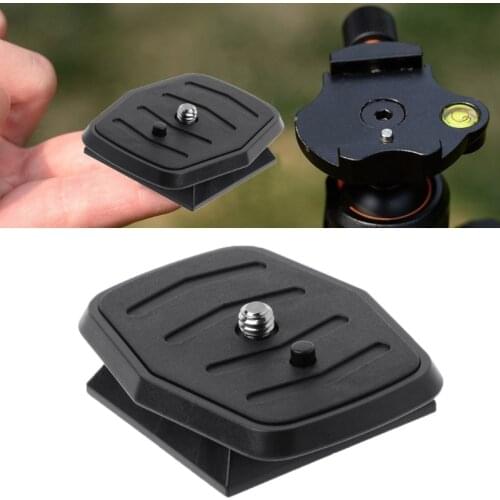 SIV Black Quick Release Plate Tripod Monopod Head Screw Adapter Mount For Sony Camera New Plastic Quick Release Plate 2018