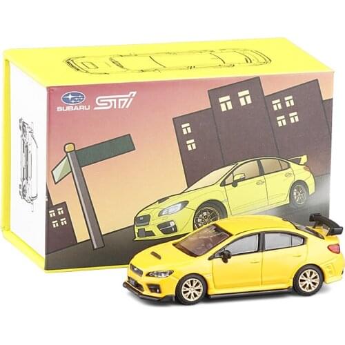 2016 Subaru WRX STI Alloy Model Cars S207 Diecast 1/64 Scale Toy Static Display Adult Collection Gift Diy Modification Boys Gift