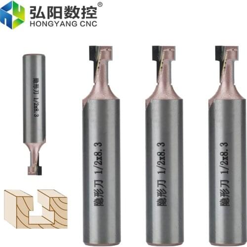 Invisible link knife special invisible fastener knife for plate furniture engraving machine T-slot bakelite milling cutter