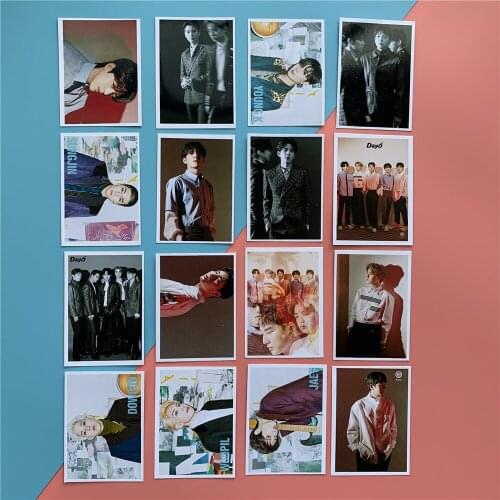 KPOP DAY6 Jae Park Sung Jin Young K Kim Won pil Yoon Do woon new Album The Book of Us : The Demon Cam Postcard Lomo Card wonpil