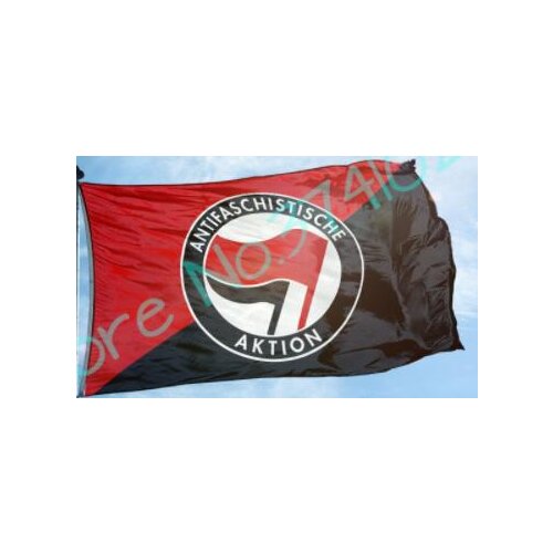 New Anti faschistische Action Indoor Outdoor Flag 100% polyester activity banner flag