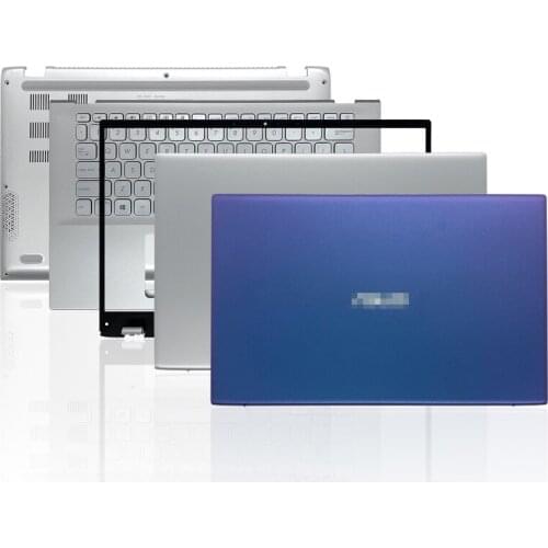 New Laptop LCD Back Cover/Front Bezel/Palmrest/Bottom Case For ASUS VivoBook 14 X412 V4000F Top Case 14 inch