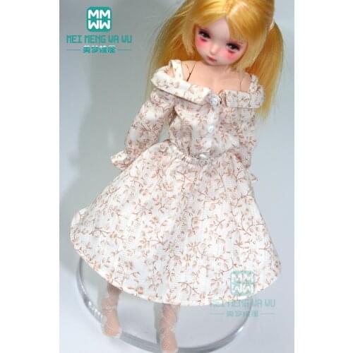 Blyth Doll Clothes fashion print strapless dress for Blyth Azone1/6 doll accessories