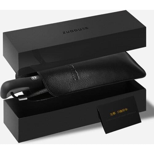 Fully automatic umbrella, sunny umbrella and rainy umbrella, three folded umbrella, strengthening and folding