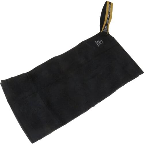 PORTABLE 8 BALL POOL CUE TOWEL WITH BELT CLIP SNOOKER BILLIARD NOVELTY GIFT