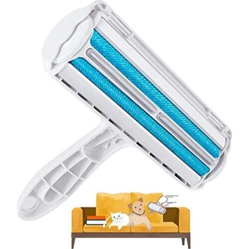 Pet Hair Remover Roller Reusable Cat Dog Hair Removal Brush Easy To Clean The Pet Fur From Carpet,Rugs,Sofa,Clothes And Bedding