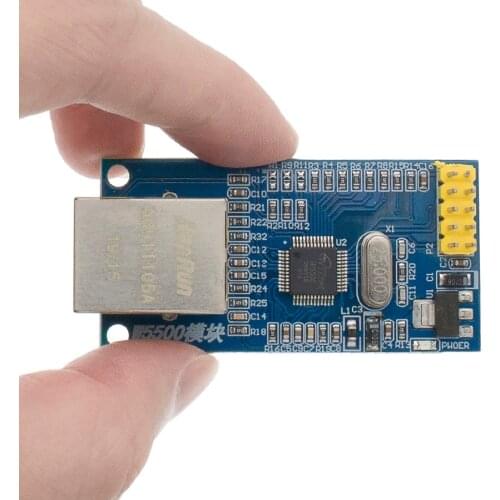 10pcs W5500 Ethernet network module hardware TCP / IP 51 / STM32 microcontroller program over W5100