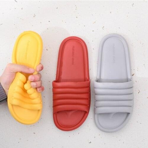 Women Men Unisex Summer Non-slip Slippers Shoes Bathroom Slipper Lovers Indoor Sandals Fashion Home Slippers Floor Flip Flops